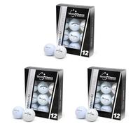 Second Chance Recycled Lake Golf Balls, 36 Pack, Mixed Golf Balls, Ideal for Practice and Play, Golf Ball Assortment, White