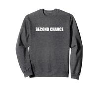 Second Chance Sweatshirt, Adult Unisex, Dark Heather Grey, M