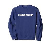 Second Chance Sweatshirt, Adult Unisex, Navy, XL