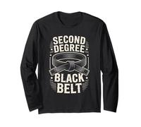 Second Degree Black Belt Martial Arts Pride Long Sleeve T-Shirt