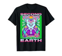 Second Earth - Psychedelic Vision Graphic T-Shirt
