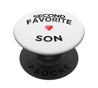 SECOND FAVORITE SON funny sibling rivalry brothers matching PopSockets Adhesive PopGrip