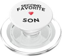 SECOND FAVORITE SON funny sibling rivalry brothers matching PopSockets PopGrip for MagSafe