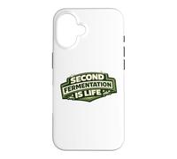 Second Fermentation Is Life Kombucha SCOBY Brewer Gift Case for iPhone 16