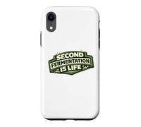 Second Fermentation Is Life Kombucha SCOBY Brewer Gift Case for iPhone XR
