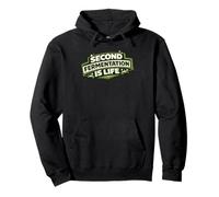 Second Fermentation Is Life Kombucha SCOBY Brewer Gift Pullover Hoodie