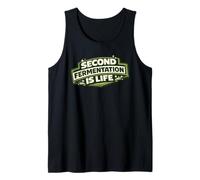 Second Fermentation is Life Kombucha SCOBY Brewer Gift Tank Top