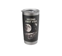 Second First Step Astronaut Moon Landing Space Lunar Stainless Steel Insulated Tumbler
