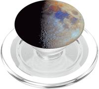 Second First Step Moon Space Astronomy Lunar Cosmos PopSockets PopGrip for MagSafe