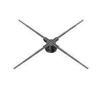 Second Generation 3d Holographic Projector,832led,three-dimensional Suspended Imaging, Fan Screen Advertising Machine