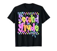 Second Grade Back to School Student Teacher Design T-Shirt