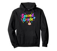 Second Grade Back To School Teacher Student Happy Day Pullover Hoodie