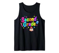 Second Grade Back to School Teacher Student Happy Day Tank Top