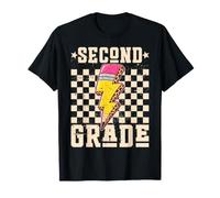 Second Grade Bolt Lightning Pencil 2nd Grade Back to School T-Shirt