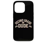 Second Grade Dude Gamer Football Back to School Apparel Case for iPhone 13 Pro