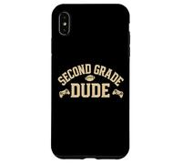 Second Grade Dude Gamer Football Back to School Apparel Case for iPhone XS Max