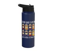 Second Grade is My Jam and I'm Here to Spread It Stainless Steel Insulated Water Bottle