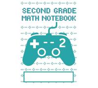 Second Grade Math Notebook: Video Game