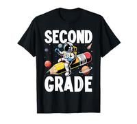 Second Grade Outer Space First Day of School T-Shirt