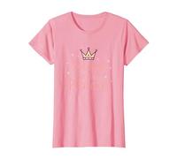 Second Grade Princess Royal Crown Sparkle T-Shirt, Women, Pink, 3XL