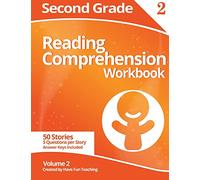 Second Grade Reading Comprehension Workbook: Volume 2