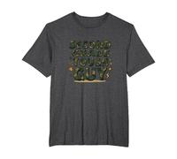 Second Grade Tough Guy: Camo Cool for Young Adventurers T-Shirt, Men's Big and Tall, Dark Heather Grey, 6X Tall
