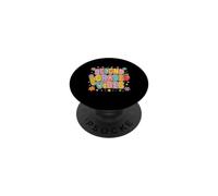 Second Grade Vibes Retro First Day Back to School Students PopSockets Adhesive PopGrip