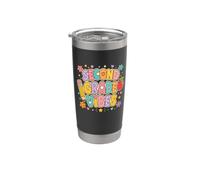 Second Grade Vibes Retro First Day Back to School Students Stainless Steel Insulated Tumbler