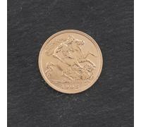 Second Hand 22ct Yellow Gold 1905 George V Half Sovereign Coin 47011116