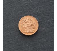 Second Hand 22ct Yellow Gold 1911 King George V Half Sovereign Coin 47011173