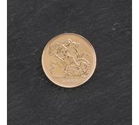Second Hand 22ct Yellow Gold 1982 Elizabeth Ii Half Sovereign Coin 47011118
