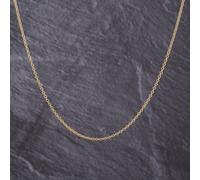 Second Hand 9ct Yellow Gold 19 Inch Trace Chain 41162231