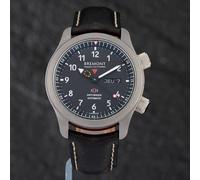 Second Hand Bremont MARTIN-BAKER II Orange Tone Black Dial Strap Watch MBII-BK/OR