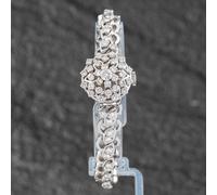 Second Hand Elgin Diamond 4.00ct White Gold Vintage Watch