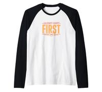 Second Hand First Love Retro Thrift Shopping Vintage Lover Raglan Baseball Tee