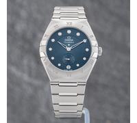 Second Hand OMEGA Ladies Constellation Blue Bracelet Watch 131.10.34.20.53.001