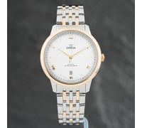 Second Hand OMEGA Mens De Ville Prestige Silver Bracelet Watch 43420402