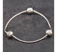 Second Hand Pandora Silver Essence 8 Inch Charm Bracelet 41221334
