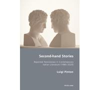 Second-hand Stories: Reported Testimonies in Contemporary Italian Literature (1980-2020)