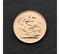 Second Hand Yellow Gold Elizabeth II 1976 Full Sovereign Coin 47021301
