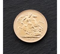 Second Hand Yellow Gold Elizabeth II 1976 Full Sovereign Coin 47021303