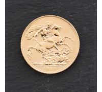Second Hand Yellow Gold George V 1913 Full Sovereign Coin 47021305