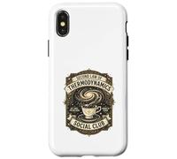 Second Law Of Thermodynamics Social Club Science Physics Case for iPhone X/XS