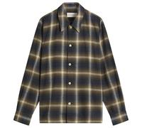 Second Layer Logan Ombre Long Sleeve Check Shirt Olive Check