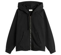 Second Layer Rola Zip Hoodie Washed Black Medium