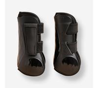 Second Life - Horse And Pony Riding Tend Boots 500 Jump Twin-pack - Black - Very Good