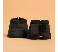 Second Life - Horse Riding Overreach Boots For Horse & Pony 500 Twin-pack - Black - Excellent
