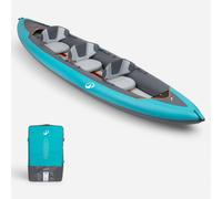 Second Life - Inflatable Canoe Kayak 2/3 Person - Tribord 100+ Blue