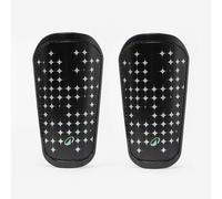 Second Life - Kids Football Socks + Shin Guards Easy Pocket Black/silver