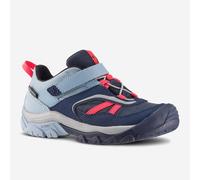 Second Life - Kids' Hiking Waterproof Shoes - Crossrock Blue Pink - C9½-1½ - Excellent
